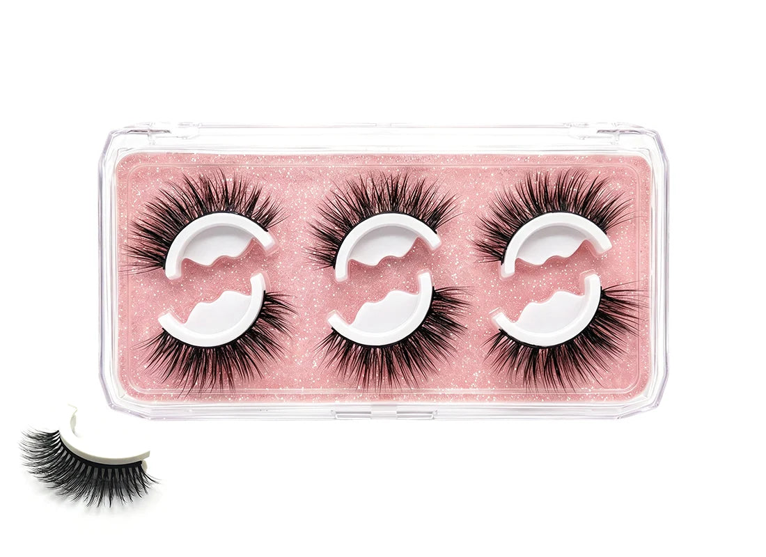Reusable Self-Adhesive False Eyelashes