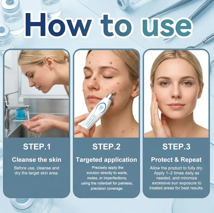 SILVLYA™ Precision Skin Tag Care Roll-On – Targeted Botanical Care
