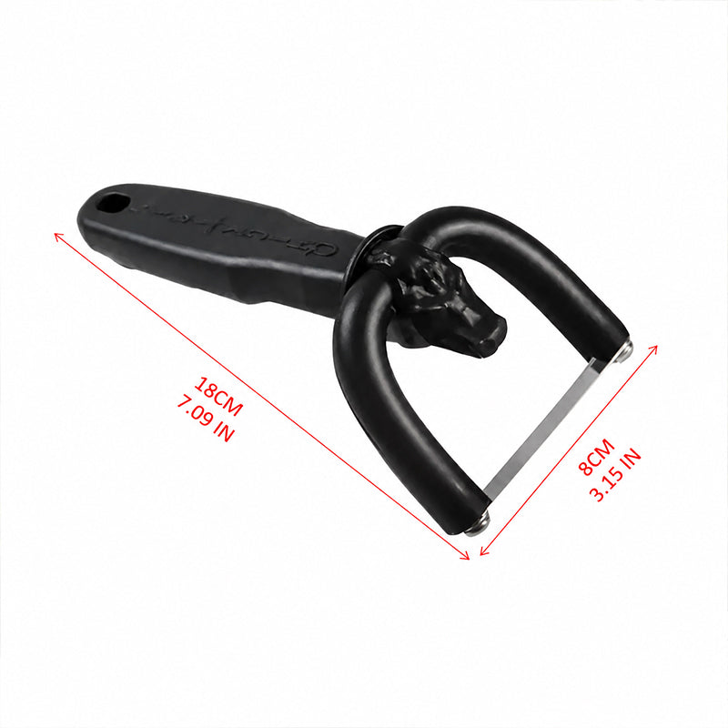 🥩 2-in-1 Handheld Fat Trimmer & Pork, Portable Meat Fat Remover Tool, Easy Brisket Trimming BBQ Kitchen Gadget
