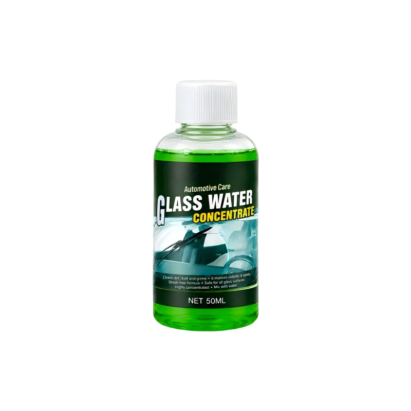 🥳2026 HOT SALE🥳💞50K+ SOLD! 💧✨ 50% OFF! Glass Concentrate – 10ml makes 1L, cuts bugs & grime, streak-free. 1 bottle = 50L. 🚗💪