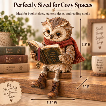 🦉Reading Owl Figurine