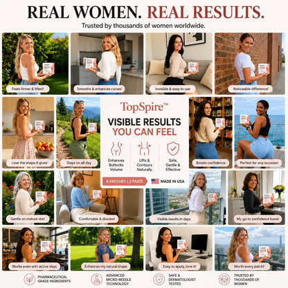 TopSpire™ CurveSculpt Micro-Patch ✦ Sculpt • Firm • Smooth Lower Body Curves ✦ Micro-Needle Infusion System