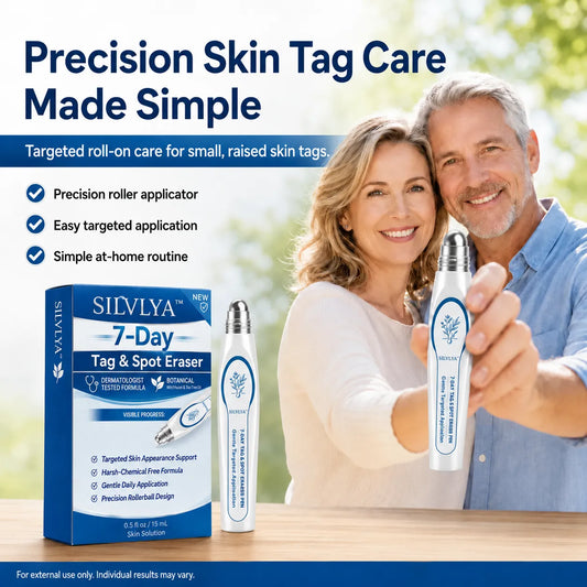 SILVLYA™ Precision Skin Tag Care Roll-On – Targeted Botanical Care