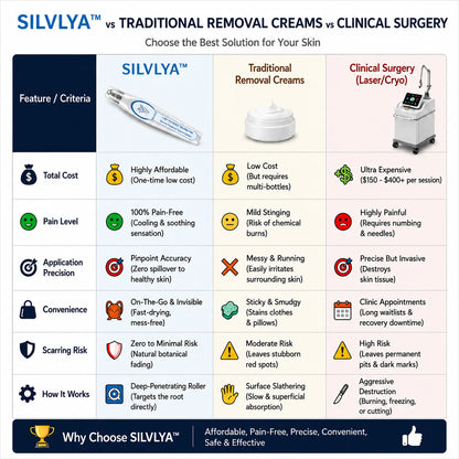SILVLYA™ Precision Skin Tag Care Roll-On – Targeted Botanical Care