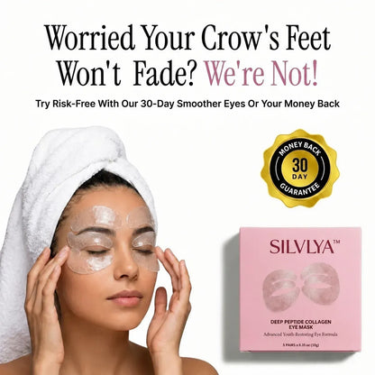 SILVLYA™ Deep Peptide Collagen Eye Mask