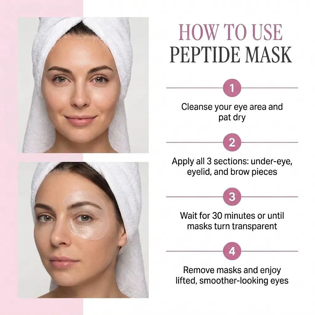 SILVLYA™ Deep Peptide Collagen Eye Mask
