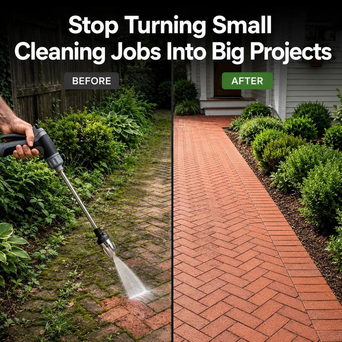 Outdoor Cleaning Made Faster and Easier Than Ever