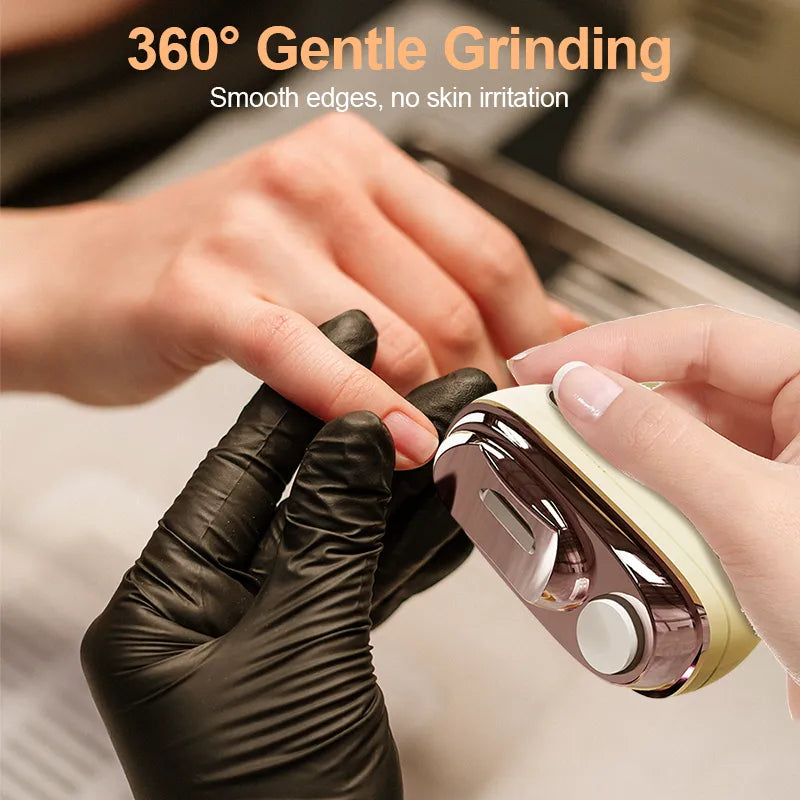 🌟 2-in-1 Smart Electric Nail Clipper & Polisher ✂️💅