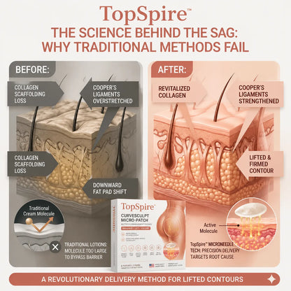 TopSpire™ CurveSculpt Micro-Patch ✦ Sculpt • Firm • Smooth Lower Body Curves ✦ Micro-Needle Infusion System