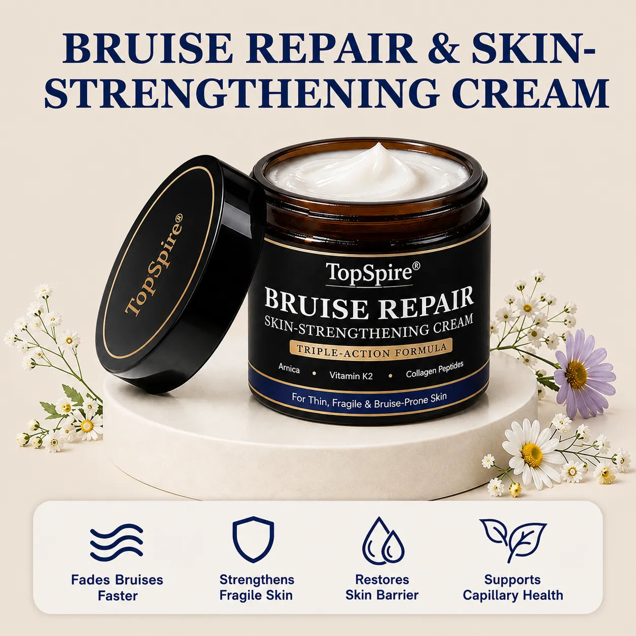 🏆Official US Store🔥TopSpire® Bruise Repair & Skin-Strengthening Cream
