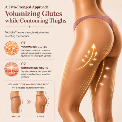 TopSpire™ CurveSculpt Micro-Patch ✦ Sculpt • Firm • Smooth Lower Body Curves ✦ Micro-Needle Infusion System