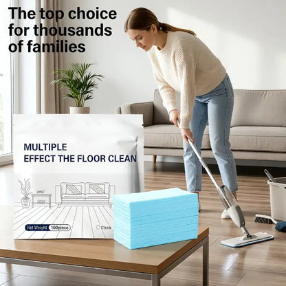100 Piece Multi-Surface Antibacterial Cleaner for Hardwood. Tile & Laminate