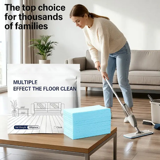 100 Piece Multi-Surface Antibacterial Cleaner for Hardwood. Tile & Laminate