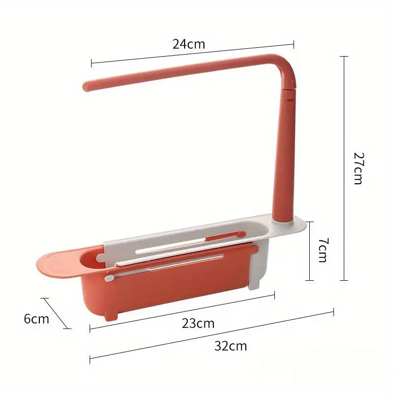 🔥Hot Sale🔥Updated Telescopic Sink Storage Rack