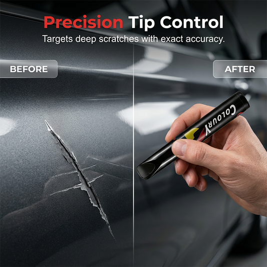 💞50K+ SOLD!🖌️Touch Up Paint Pen – Precision tip, waterproof & anti‑rust. Covers deep scratches in seconds.