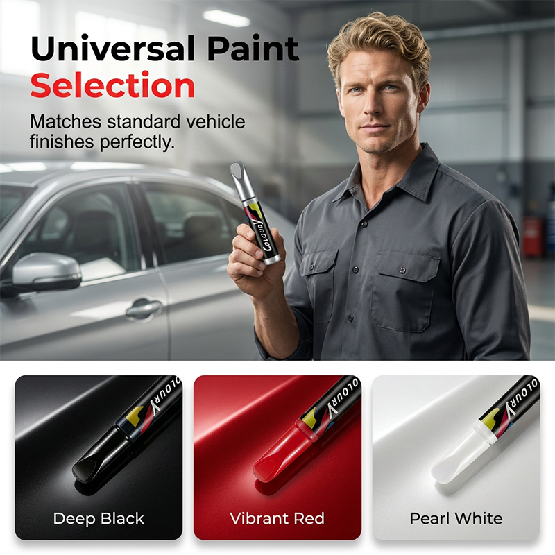 💞50K+ SOLD!🖌️Touch Up Paint Pen – Precision tip, waterproof & anti‑rust. Covers deep scratches in seconds.